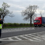 Brzegi. Akcja policji „Trzeźwy autobus” (23.04.2018) / Ewa Pociejowska-Gawęda / Radio Kielce