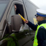 Brzegi. Akcja policji „Trzeźwy autobus” (23.04.2018) / Ewa Pociejowska-Gawęda / Radio Kielce