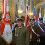 X Marsz Pamięci poświęcony partyzanckiemu oddziałowi Armii Krajowej "Spaleni". Msza w kościele pw. Apostołów Piotra i Pawła / Ewa Pociejowska-Gawęda / Radio Kielce