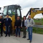 Rozpoczęła się budowa prawie 4-kilometrowego wodociągu w górnej części sołectwa Książe Skroniów w gminie Jędrzejów / Ewa Pociejowska - Gawęda / Radio Kielce