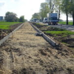 Budowa ścieżki pieszo-rowerowej wzdłuż drogi krajowej nr 78 / Ewa Pociejowska-Gawęda / Radio Kielce