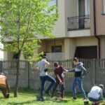 Jędrzejów. Sadzenie drzew. Akcja Zielony Jędrzejów / Ewa Pociejowska - Gawęda / Radio Kielce