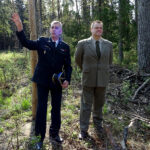 W ramach akcji „Lasy pełne energii” pracownicy PGE Obrót ze Skarżyska-Kamiennej sadzili dębowy las na terenie nadleśnictwa Suchedniów / Tomasz Piwko / Radio Kielce