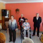 Starachowice. Minister resortu Rodziny, Pracy i Polityki Społecznej Elżbieta Rafalska odwiedziła Dom Pomocy Społecznej przy ulicy Bema / Tomasz Piwko / Radio Kielce