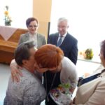 Starachowice. Minister resortu Rodziny, Pracy i Polityki Społecznej Elżbieta Rafalska odwiedziła Dom Pomocy Społecznej przy ulicy Bema / Tomasz Piwko / Radio Kielce