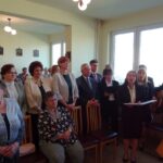 Starachowice. Minister resortu Rodziny, Pracy i Polityki Społecznej Elżbieta Rafalska odwiedziła Dom Pomocy Społecznej przy ulicy Bema / Tomasz Piwko / Radio Kielce