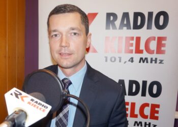 19.11.2014 Sebastian Nowaczkiewicz wójt Gminy Sitkówka Nowiny / Stanisław Blinstrub / Radio Kielce