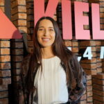 Agata Steczkowska w studiu Radia Kielce / Kamil Król / Radio Kielce