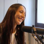 Agata Steczkowska w studiu Radia Kielce / Kamil Król / Radio Kielce