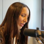 Agata Steczkowska w studiu Radia Kielce / Kamil Król / Radio Kielce