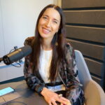 Agata Steczkowska w studiu Radia Kielce / Kamil Król / Radio Kielce