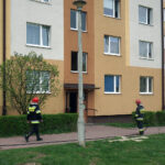 Pożar w jednym z mieszkań przy ulicy Marszałkowskiej w Kielcach / Monika Miller / Radio Kielce