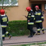 Pożar w jednym z mieszkań przy ulicy Marszałkowskiej w Kielcach / Monika Miller / Radio Kielce