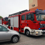 Pożar w jednym z mieszkań przy ulicy Marszałkowskiej w Kielcach / Monika Miller / Radio Kielce