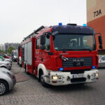 Pożar w jednym z mieszkań przy ulicy Marszałkowskiej w Kielcach / Monika Miller / Radio Kielce