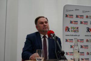 Studio Polityczne. Na zdjęciu: Marek Kwitek - poseł PiS / Karol Żak / Radio Kielce