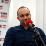 Studio Polityczne. Na zdjęciu: Paweł Garbuzik - PSL / Karol Żak / Radio Kielce