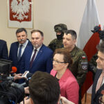 Konferencja prasowa dotycząca przygotowania Wojsk Obrony Terytorialnej w województwie świętokrzyskim / Marcin Różyc / Radio Kielce