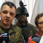 Konferencja prasowa dotycząca przygotowania Wojsk Obrony Terytorialnej w województwie świętokrzyskim / Marcin Różyc / Radio Kielce