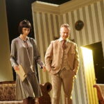 18.04.2018 Kielce. Teatr im. Stefana Żeromskiego. Próba spektaklu "Prędko, prędko...". Magda Grąziowska i Łukasz Pruchniewicz / Katarzyna Prędotka / Radio Kielce