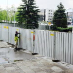 26.04.2018 Kielce. Rozpoczął się remont przed Świętokrzyskim Urzędem Wojewódzkim / Jarosław Kubalski / Radio Kielce