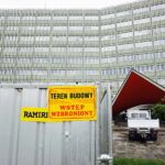 26.04.2018 Kielce. Rozpoczął się remont przed Świętokrzyskim Urzędem Wojewódzkim / Jarosław Kubalski / Radio Kielce