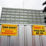 26.04.2018 Kielce. Rozpoczął się remont przed Świętokrzyskim Urzędem Wojewódzkim / Jarosław Kubalski / Radio Kielce