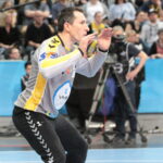 Rewanż 1/8 finału LM: Rhein Neckar Loewen - PGE Vive Kielce. Sławomir Szmal / Krzysztof Bujnowicz / Radio Kielce