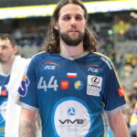 Rewanż 1/8 finału LM: Rhein Neckar Loewen - PGE Vive Kielce. Dean Bombac / Krzysztof Bujnowicz / Radio Kielce