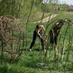Obchody Dnia Ziemi w Centrum Edukacji i Kultury „Szklany Dom” w Ciekotach. Jedną z największych atrakcji były warsztaty wyplatania wiklinowych konstrukcji prowadzone przez artystę Jana Sajdaka / Karol Żak / Radio Kielce
