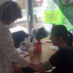 Kielce. Bezpłatne badania przed urzędem marszałkowskim / Iwona Murawska / Radio Kielce