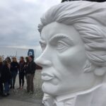 „Tadeusz Kościuszko - Człowiek Idei” - wystawa plenerowa na dziedzińcu zamku w Sandomierzu / Grażyna Szlęzak-Wójcik / Radio Kielce