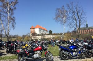 Sandomierz. Rozpoczęcie sezonu motocyklowego / Grażyna Szlęzak - Wójcik / Radio Kielce