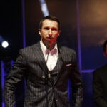 02.02.2018 Kielce. Targi Kielce. Finałowa gala 66. Plebiscytu Świętokrzyskie Gwiazdy Sportu 2017. Sławomir Szmal / Jarosław Kubalski / Radio Kielce