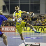 03032018 Kielce.  Liga Mistrzów. PGE Vive Kielce - Mieszkow Brześć. Krzysztof Lijewski / Jarosław Kubalski / Radio Kielce