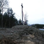 05.04.2018 Cisów. Kopiec upamiętniający odzyskanie niepodległości przez Polskę / Jarosław Kubalski / Radio Kielce