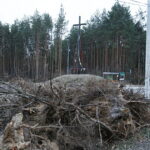 05.04.2018 Cisów. Kopiec upamiętniający odzyskanie niepodległości przez Polskę / Jarosław Kubalski / Radio Kielce