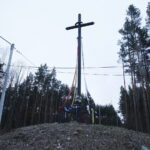 05.04.2018 Cisów. Kopiec upamiętniający odzyskanie niepodległości przez Polskę / Jarosław Kubalski / Radio Kielce