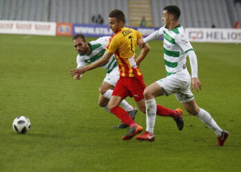 31.03.2018 Kielce. Mecz Korona Kielce - Lechia Gdańsk / Jarosław Kubalski / Radio Kielce