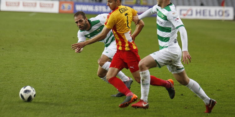 31.03.2018 Kielce. Mecz Korona Kielce - Lechia Gdańsk / Jarosław Kubalski / Radio Kielce