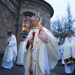 01.04.2018 Kielce. Katedra. Procesja i msza rezurekcyjna. Biskup Jan Piotrowski / Jarosław Kubalski / Radio Kielce