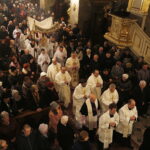 01.04.2018 Kielce. Katedra. Procesja i msza rezurekcyjna / Jarosław Kubalski / Radio Kielce