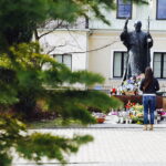 02.03.2018 Kielce. Plac Jana Pawła II. 13. rocznica śmierci papieża / Jarosław Kubalski / Radio Kielce