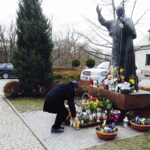 02.03.2018 Kielce. Plac Jana Pawła II. 13. rocznica śmierci papieża / Jarosław Kubalski / Radio Kielce