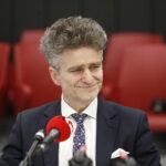 02.04.2018 Studio Polityczne w Radiu Kielce. Senator PiS Krzysztof Słoń / Jarosław Kubalski / Radio Kielce