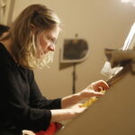 06.04.2018 Kielce. Kościół pw. Świętej Trójcy. Międzynarodowy Festiwal Muzyki Organowej i Sakralnej „Anima Mundi”. Gra Els Biesemans / Jarosław Kubalski / Radio Kielce