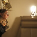 06.04.2018 Kielce. Kościół pw. Świętej Trójcy. Międzynarodowy Festiwal Muzyki Organowej i Sakralnej „Anima Mundi”. Gra Els Biesemans / Jarosław Kubalski / Radio Kielce