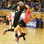 07.04.2018 Kielce. Mecz PGNiG Superligi piłkarek ręcznych Korona Handball Kielce - KPR Gminy Kobierzyce. Honorata Syncerz / Jarosław Kubalski / Radio Kielce