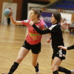 07.04.2018 Kielce. Mecz PGNiG Superligi piłkarek ręcznych Korona Handball Kielce - KPR Gminy Kobierzyce. Magdalena Więckowska / Jarosław Kubalski / Radio Kielce