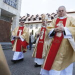08.04.2018 Kielce. Niedziela Miłosierdzia. Msza w Sanktuarium Miłosierdzia Bożego na Czarnowie / Jarosław Kubalski / Radio Kielce